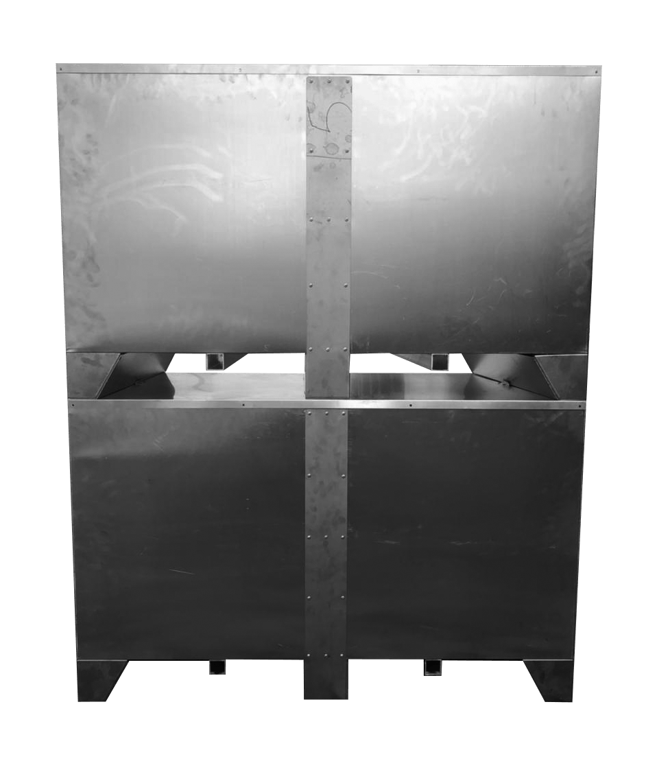 Aluminium air freight crate